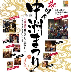 中州まつりのポスター
