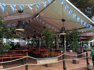 福岡オクトーバーフェスト2019のbiergarten