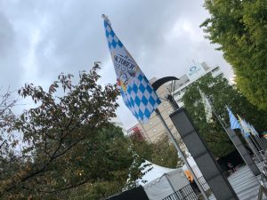 福岡オクトーバーフェスト2019の旗