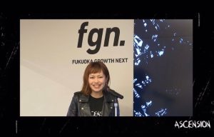 FUKUOK GROWTH NEXT 司会の平野綾菜