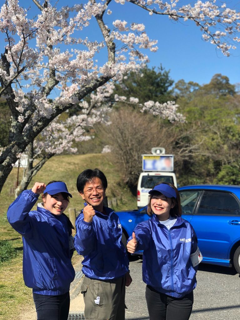 2019年統一地方選挙戦でのスナップ画像