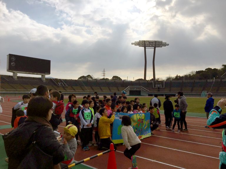 博多の森リレーマラソン2017の様子