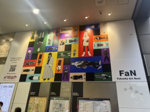 福岡アートウィークの会場の画像