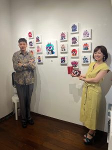 提供わたし展主催者と平野綾菜