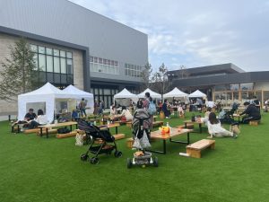 別府マルシェ会場内の様子