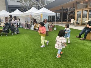 別府マルシェの会場内の様子