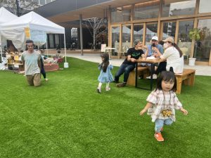 別府マルシェの会場内の様子