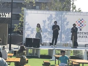 別府マルシェのステージ上の様子