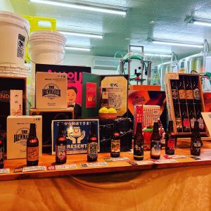 ビールが変えるお店で工場のようでもある