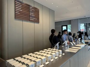 カフェ店内の様子