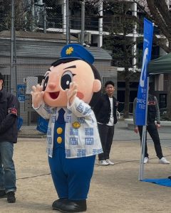 警察のキャラクターふっけいくん
